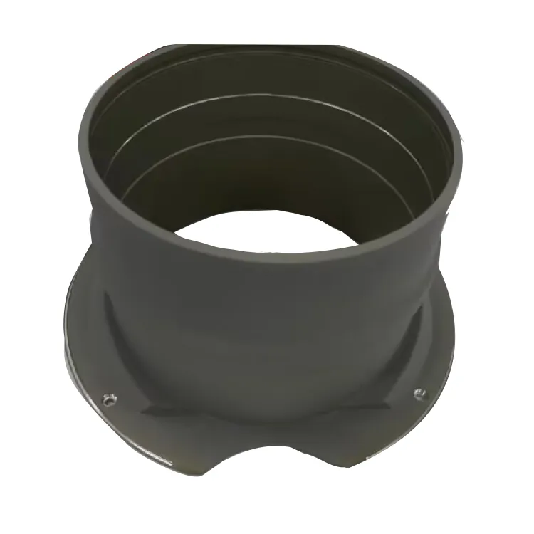 0040-79913 Bakskautsfóður, W/lekaathugunartengi, 300 mm